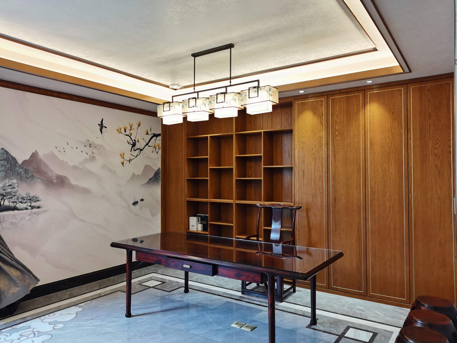 正展逸园 书房与茶室实景